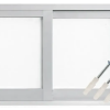Ventana De Aluminio 40x60cm Corrediza