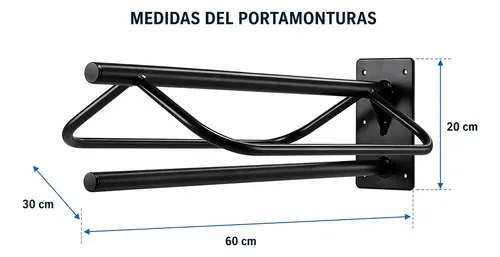 2x Soporte Para Silla De Montar